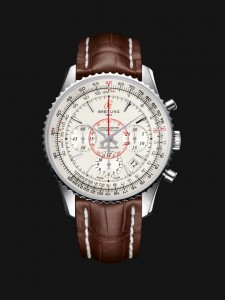 Special 40MM Breitling Montbrillant 01 Fake Watches With White Dials