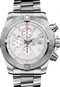 White Dials Breitling Super Avenger II Fake Watches
