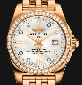 Women’s Elegant Gifts – Shiny Pearl Dials Breitling Copy Watches UK For Hot Sale