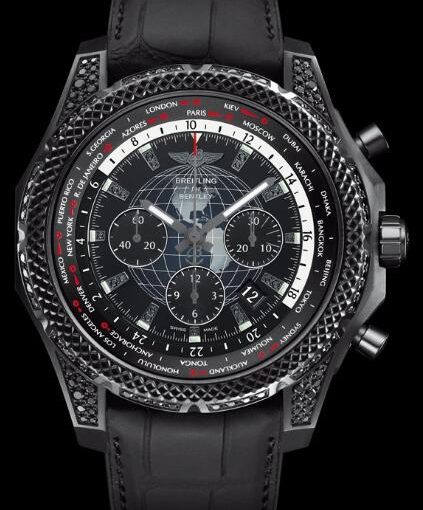 Breitling bentley b05 clearance unitime midnight carbon