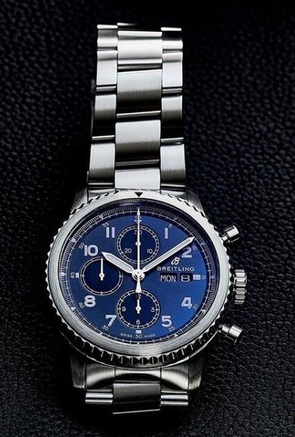 Newly launched, excellent Breitling Navitimer 8 Chronograph 43 imitations are functional.