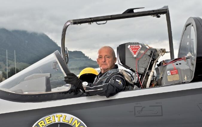 Perfect duplication watches are designed for Breitling Jet Team.