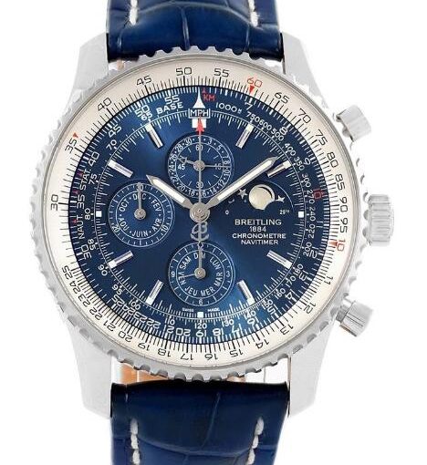 Feel Uniqueness From Swiss Fake Breitling Navitimer 1461 Aurora Blue Limited Watches