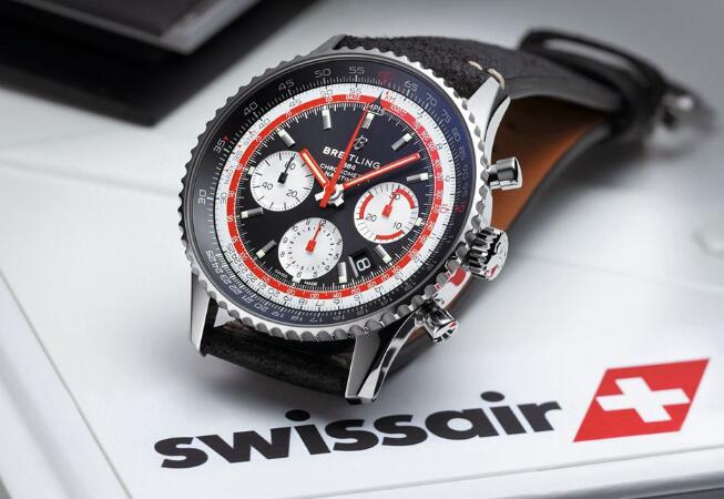 Swiss reproduction watches are evident with red seconds hands.