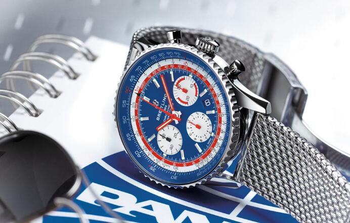 Forever knock-off watches online are chic with blue and red.
