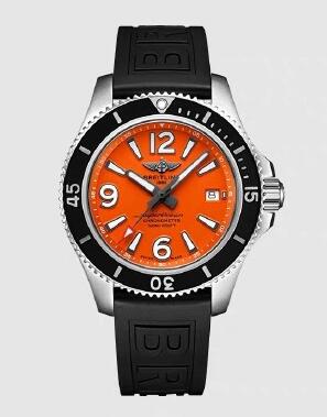 Forever replication watches form distinctive effect with black and orange color.