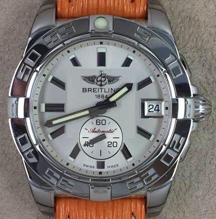Forever reproduction watches sales highlight fashion with orange color.