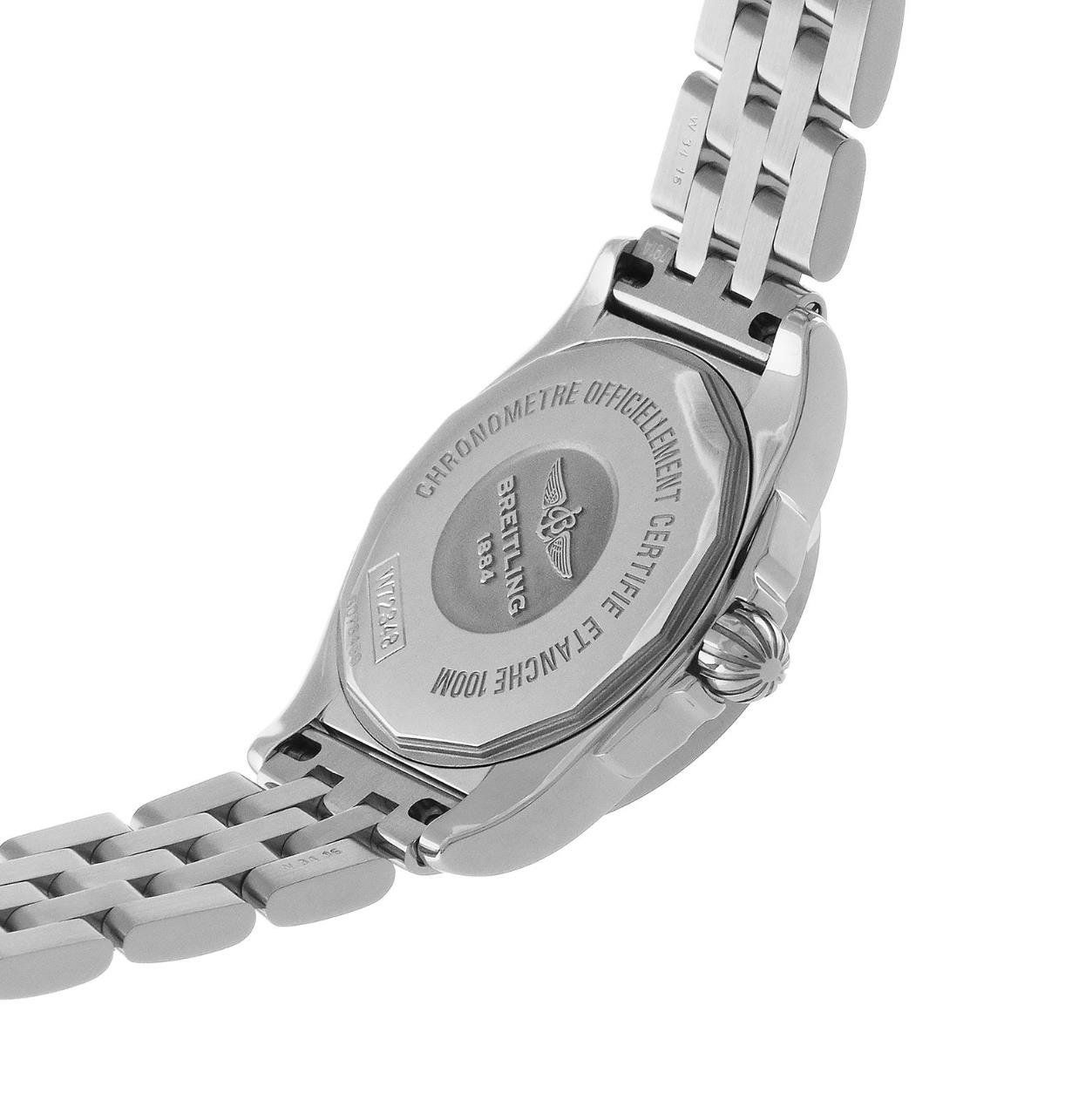 The 29mm fake watch is made from stainless steel.