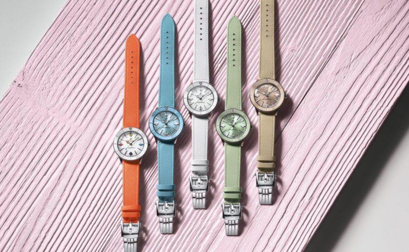 UK AAA High-quality Breitling Dives Into Summer Colors With Superocean Heritage ’57 Pastel Paradise Capsule Collection
