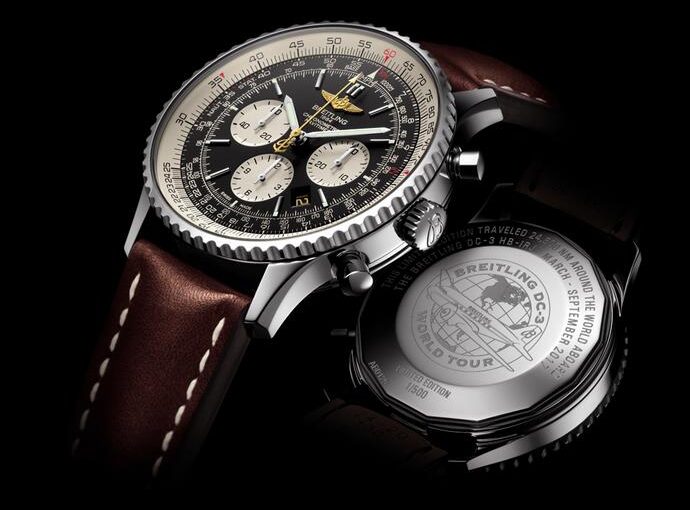 Breitling DC-3 Circles The Globe — With 500 Limited-Edition Breitling Navitimer Chronograph Fake Watches UK For Sale